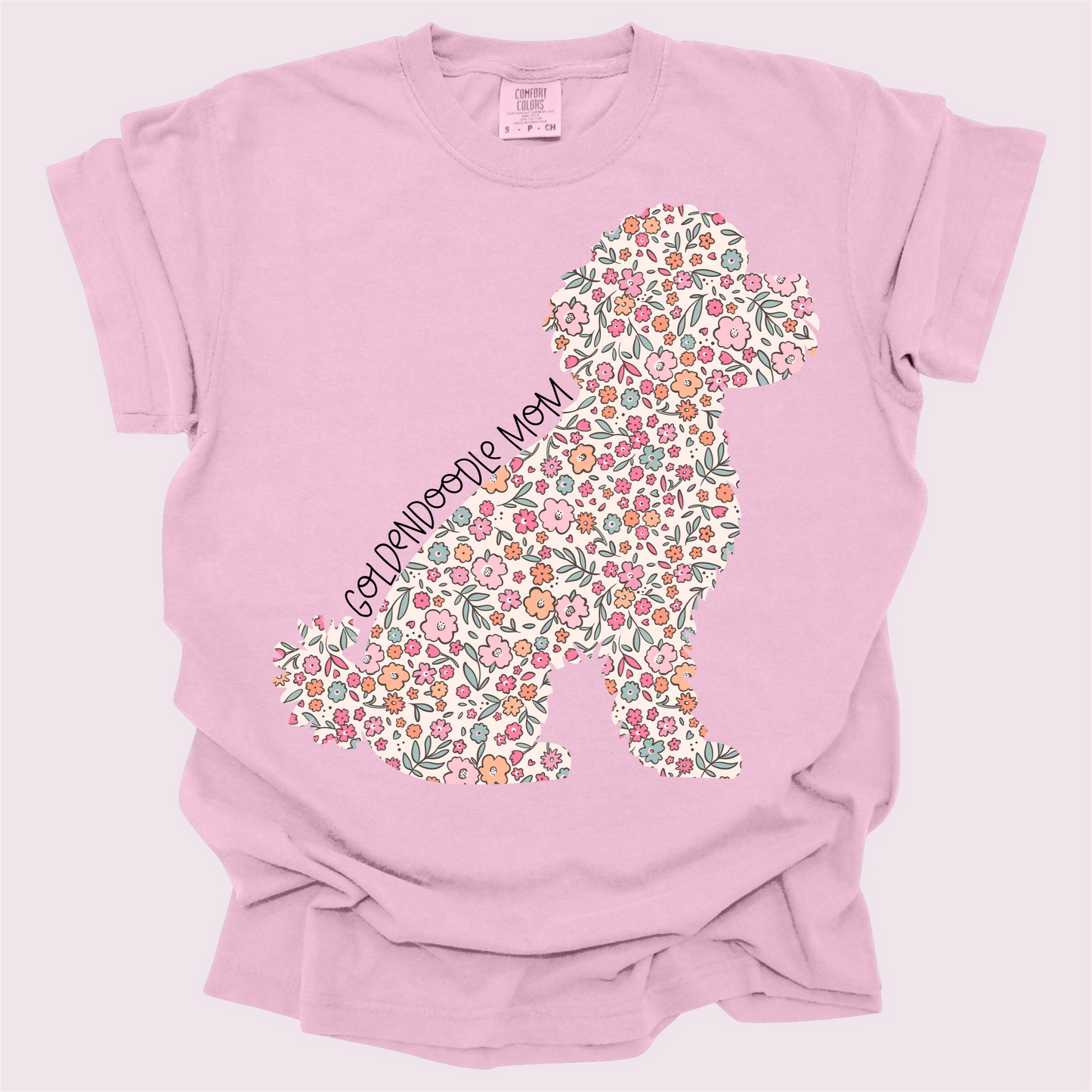 Comfort Colors T-Goldendoodle Mom