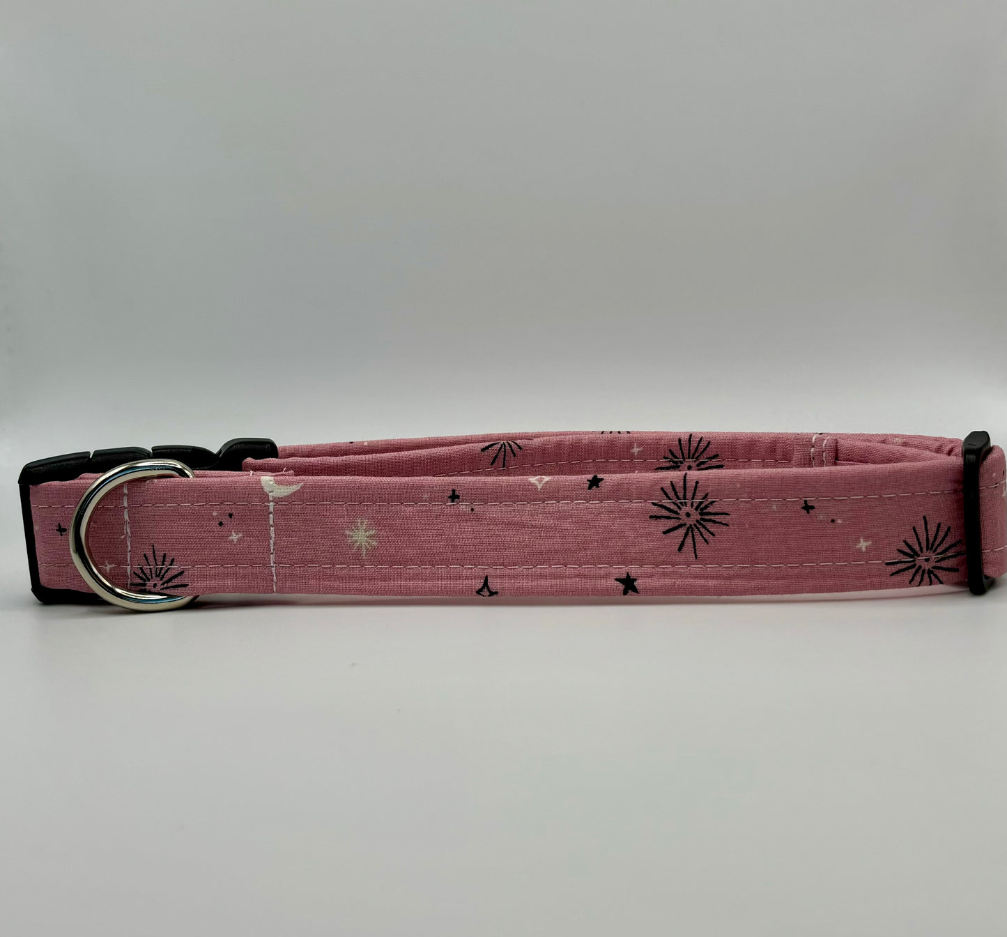 Handmade Dog Collar-rose moon