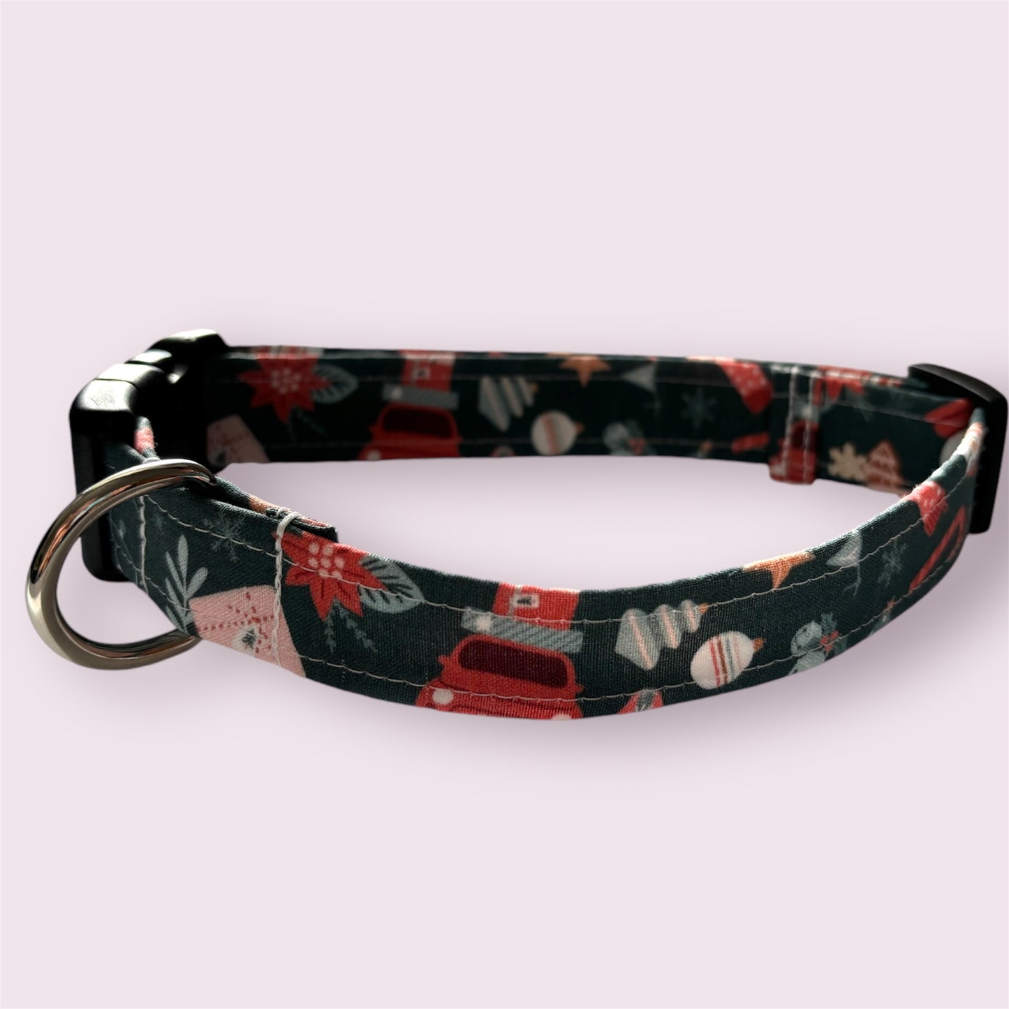 Jolly Handmade Dog Collar | Festive & Adjustable