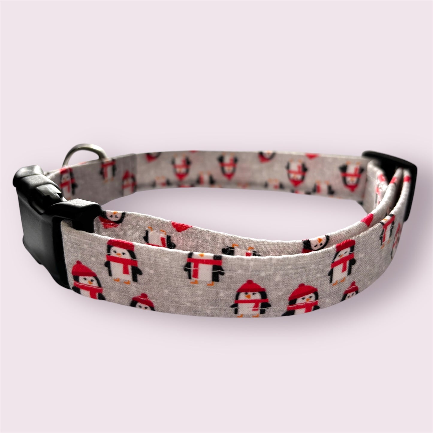 Penguins Handmade Dog Collar | Cute & Adjustable