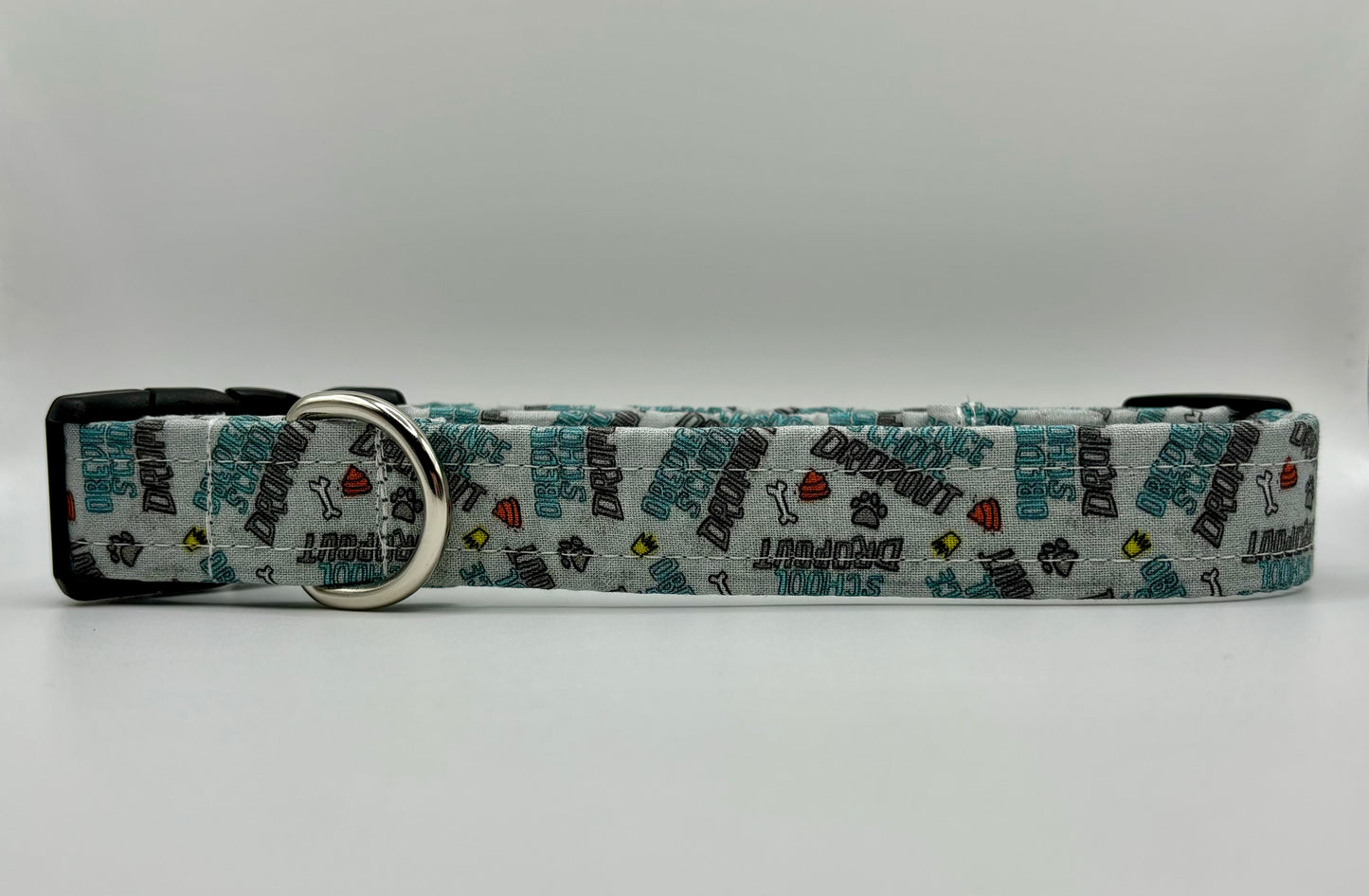 Handmade Dog Collar-Obedience School Dropout