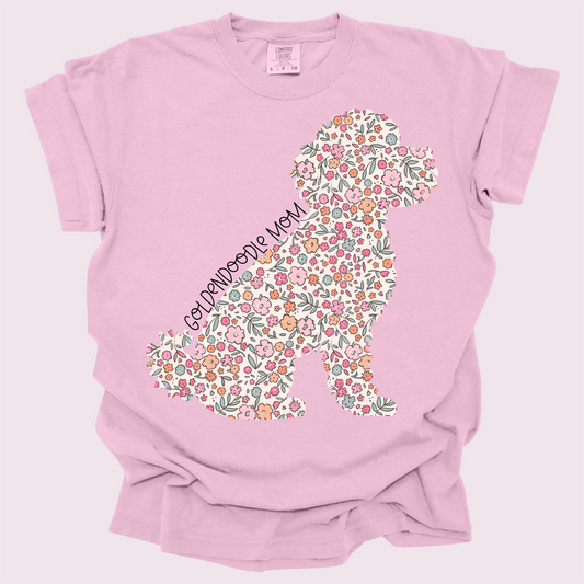 Comfort Colors T-Goldendoodle Mom