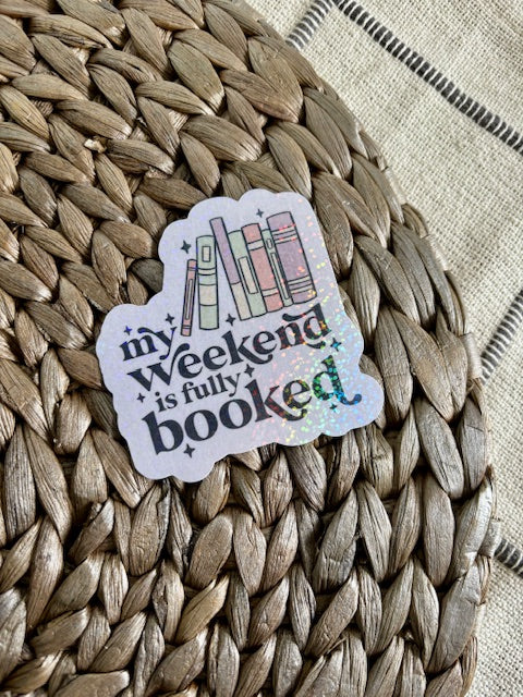 Sticker-weekend is booked