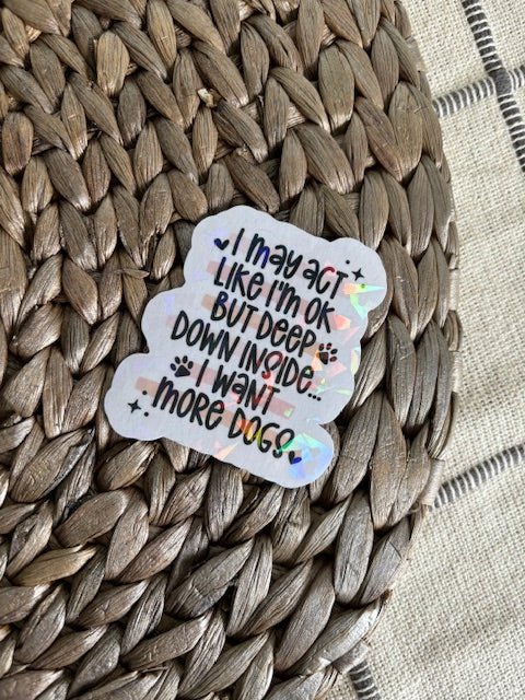 Sticker-more dogs