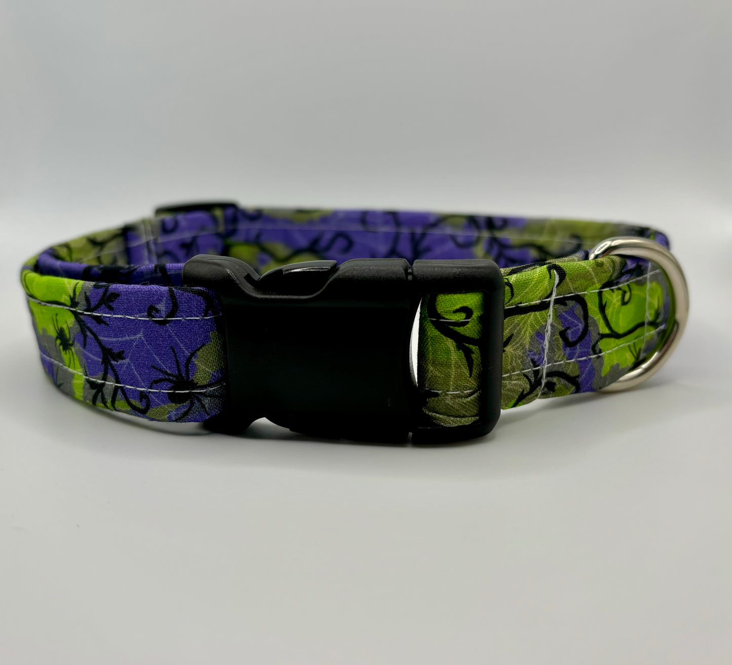 Handmade Dog Collar- tie dye spider