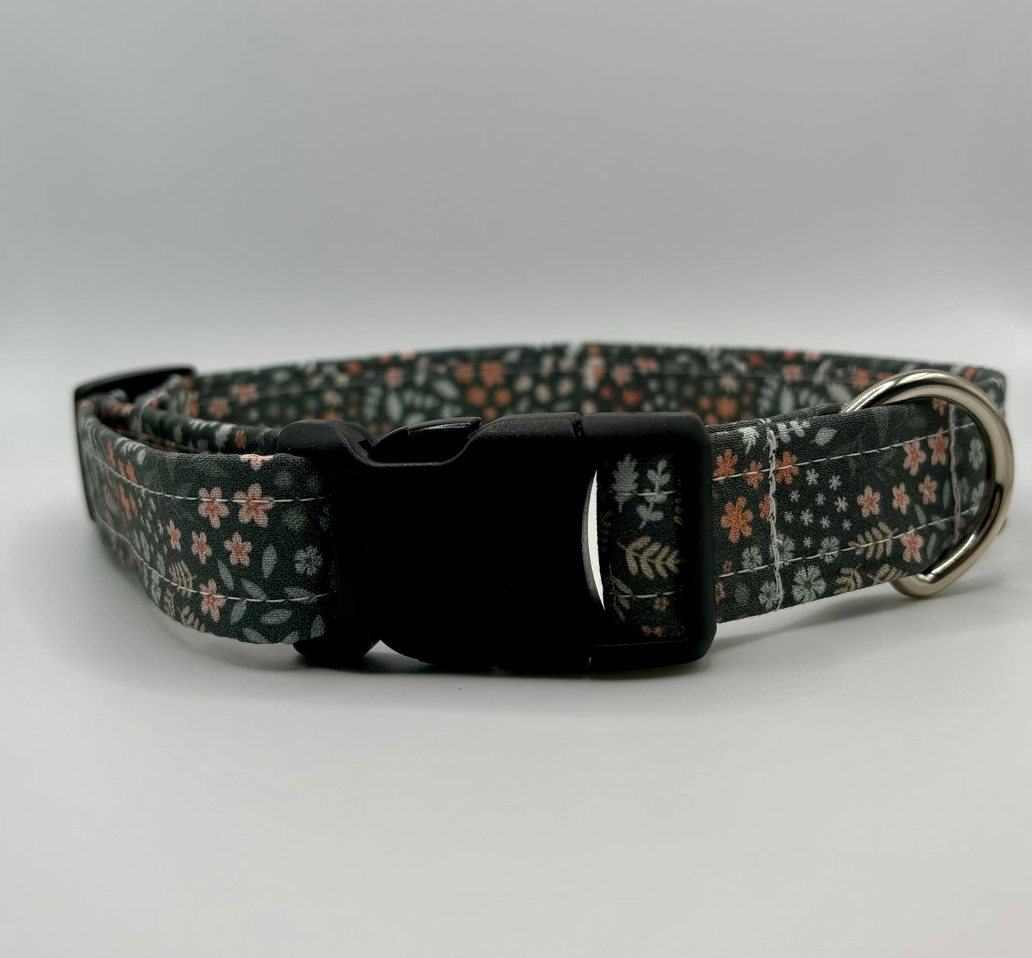 Handmade Dog Collar-sage floral