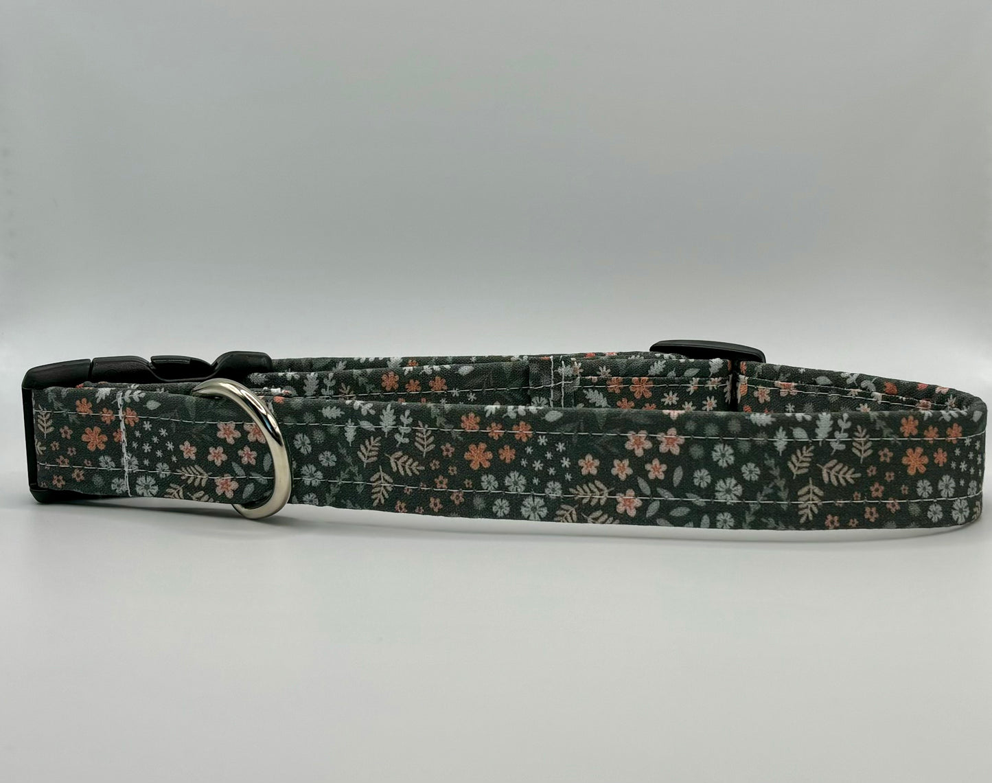 Handmade Dog Collar-sage floral