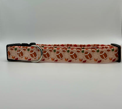 Handmade Dog Collar-fall football