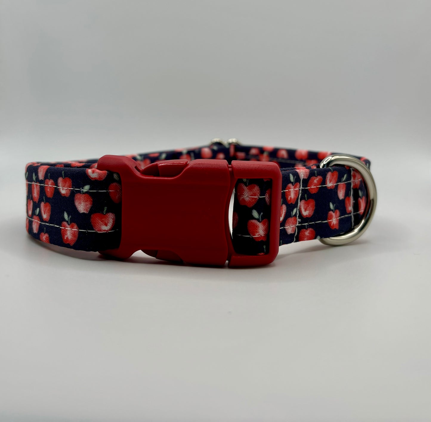 Handmade Dog Collar-apple picking