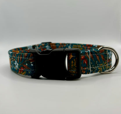 Handmade Dog Collar-fall foliage