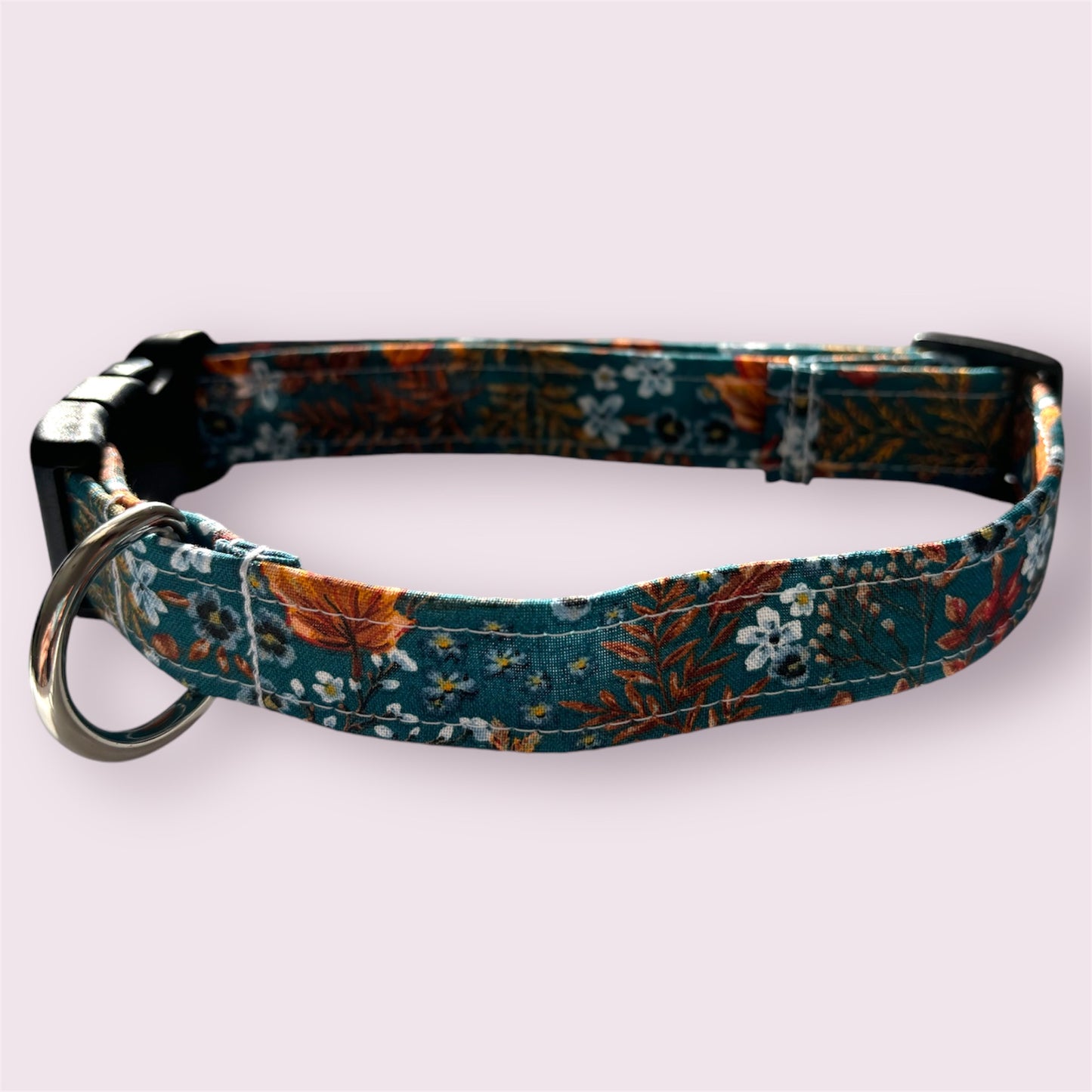 Handmade Dog Collar-fall foliage