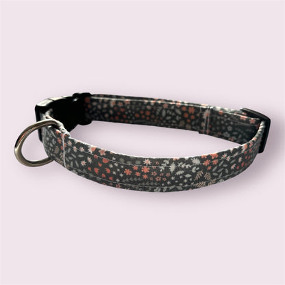 Handmade Dog Collar-sage floral