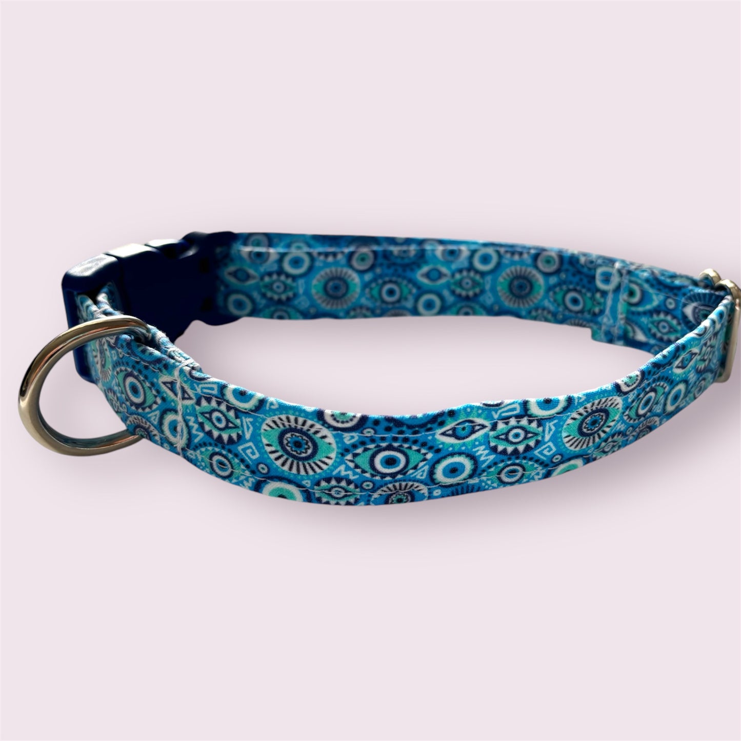 Handmade Dog Collar-Evil Eye