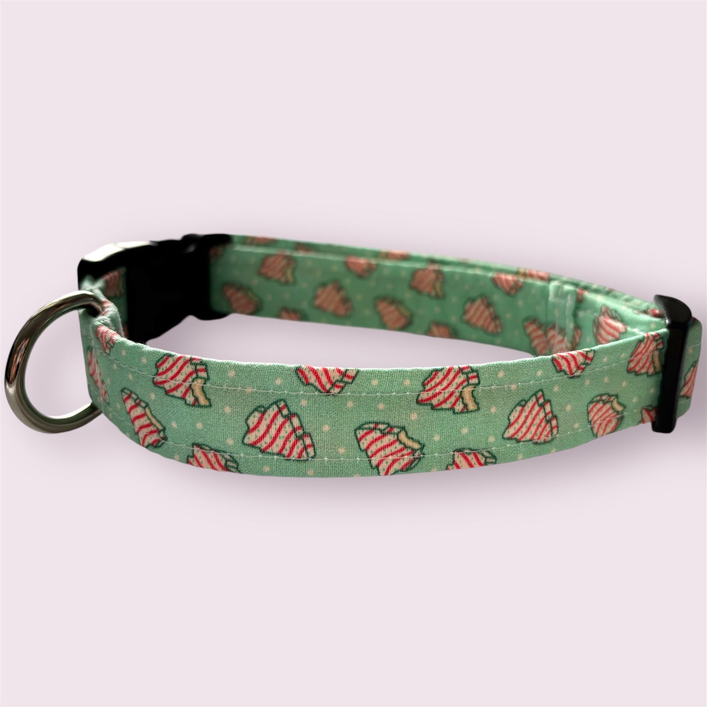 Handmade Dog Collar-Christmas Cakes