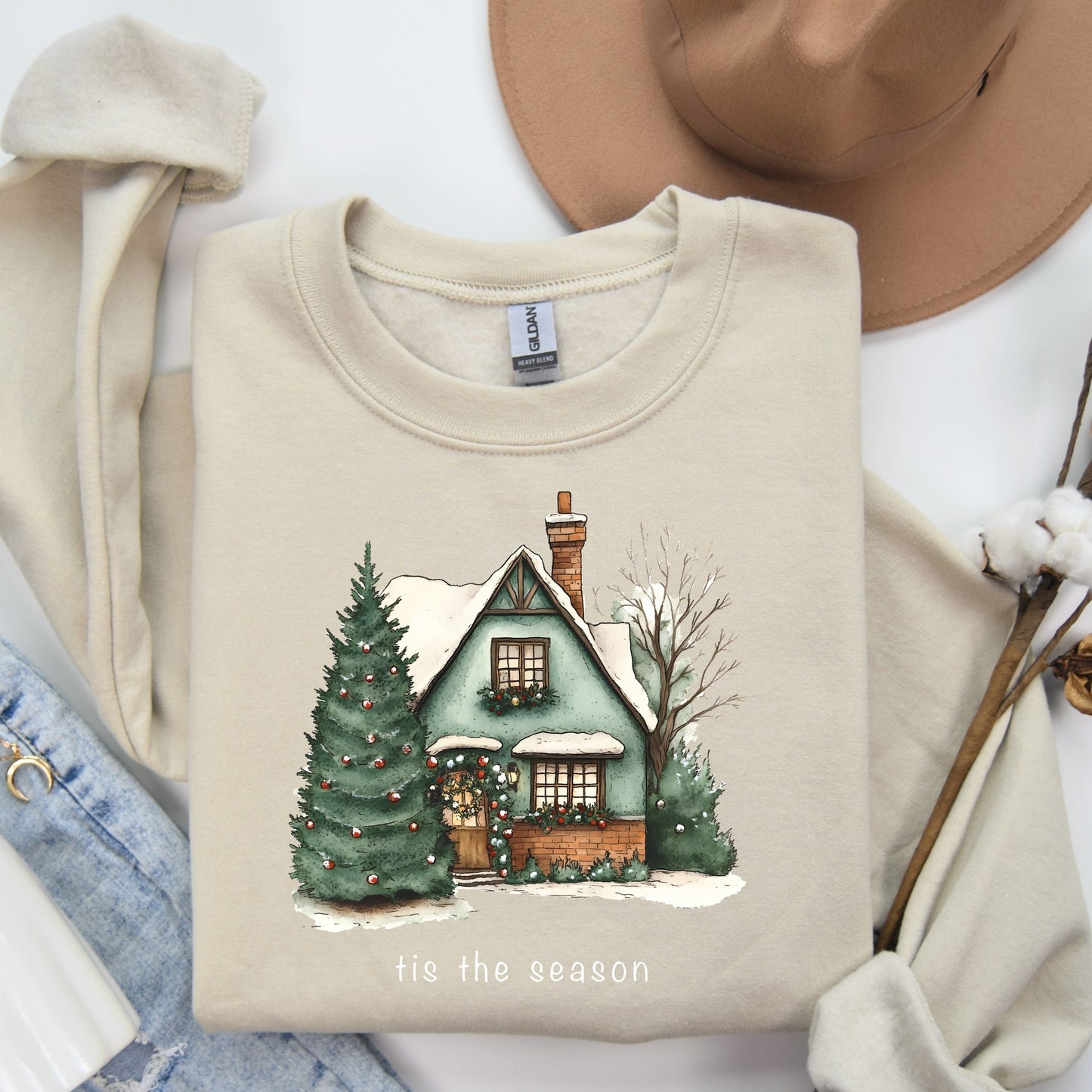 Crewneck Sweatshirt-Tis the Season